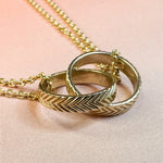 Load image into Gallery viewer, Forever Linked Chevron Necklace