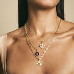 Load image into Gallery viewer, Gold Compass