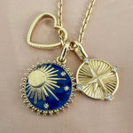 Load image into Gallery viewer, Gold Compass