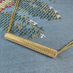 Load image into Gallery viewer, The Chevron Bar Necklace