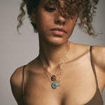 Load image into Gallery viewer, Enamel Raven Viking Shield